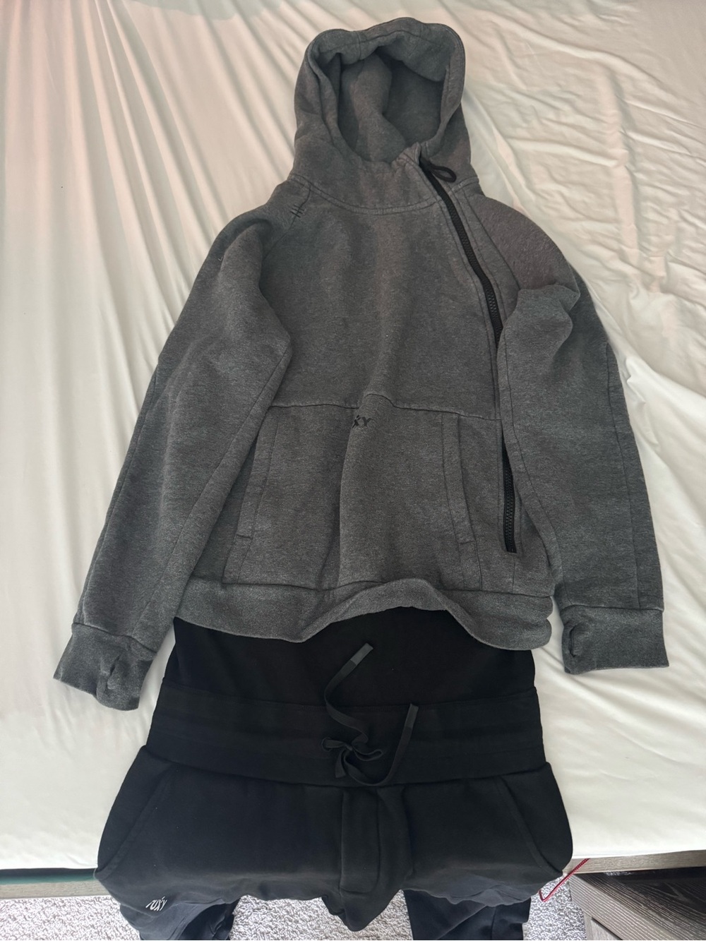 Tuxy Loungewear - Gray & Black